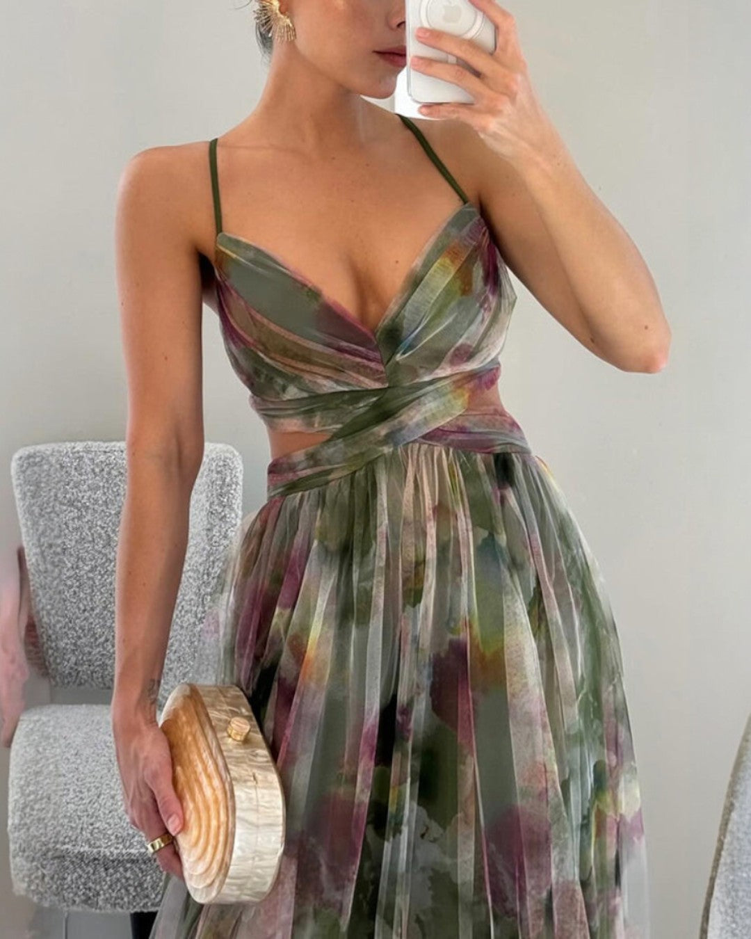 Juliette | Robe Maxi Élégance Florale (ÉDITION LIMITÉE!)