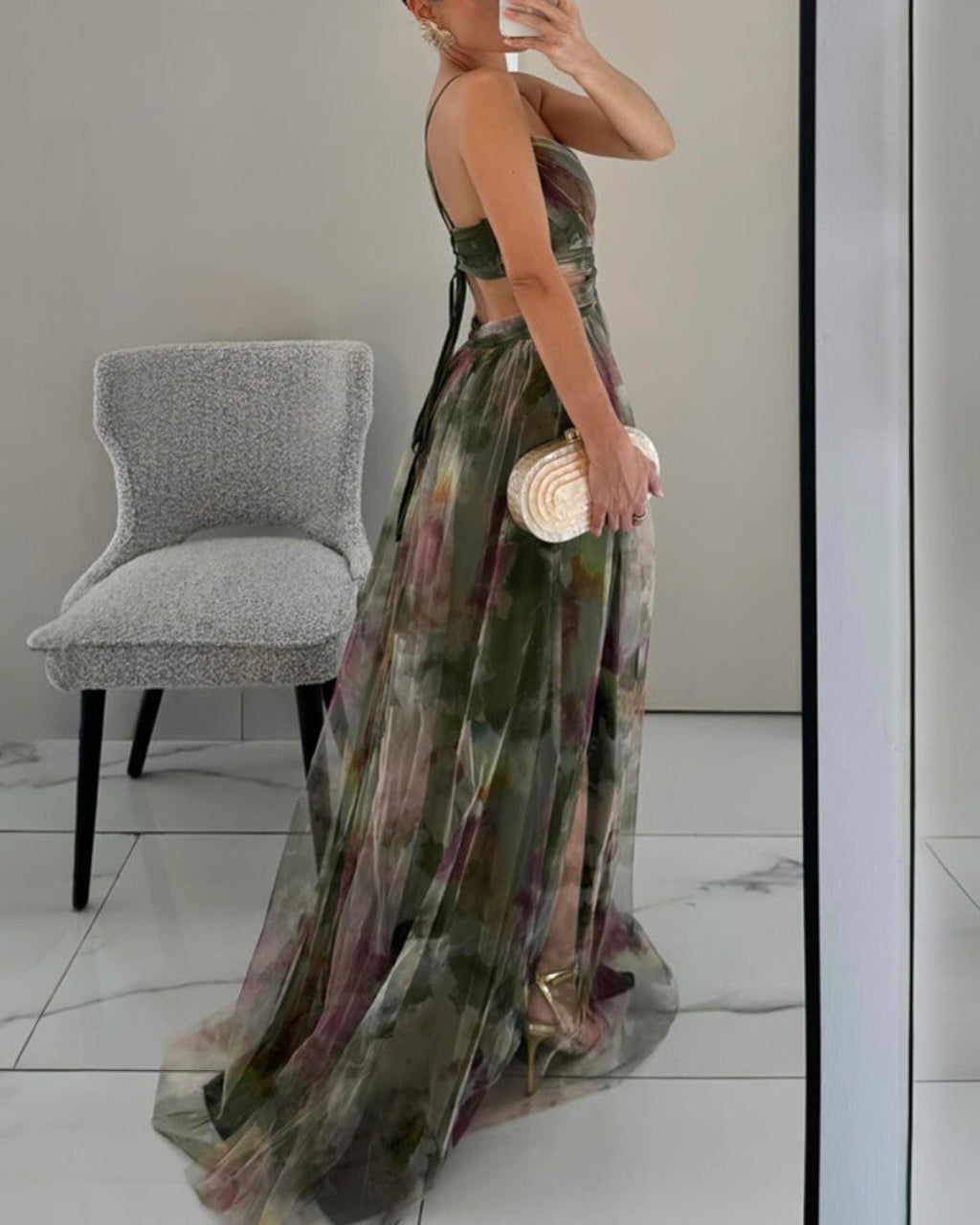 Juliette | Robe Maxi Élégance Florale (ÉDITION LIMITÉE!)