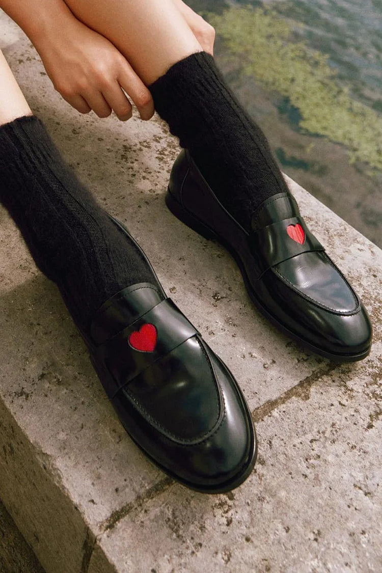 Dalia | Mocassins élégants avec détail cœur