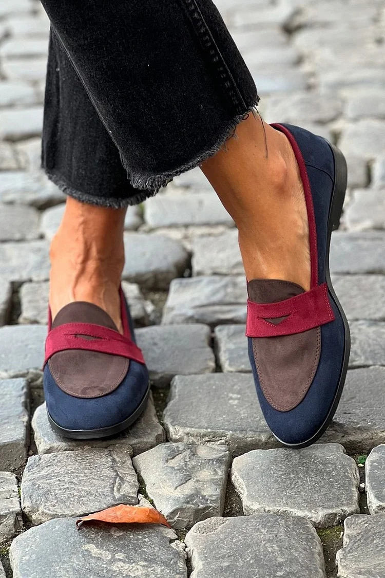 Bella | Mocassins Tricolores Casual