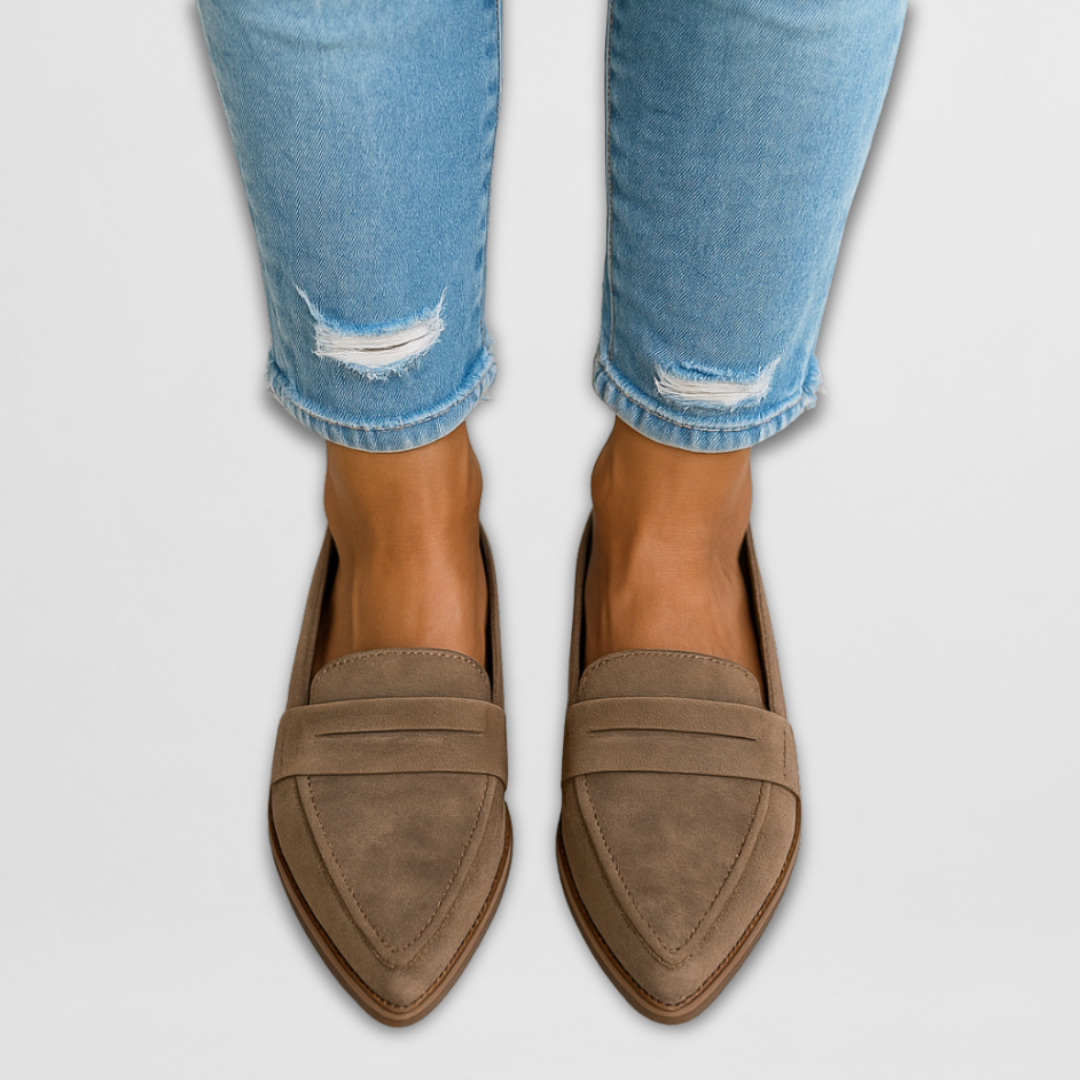 Olivia - Mocassins en daim