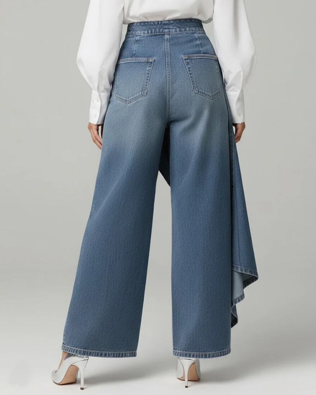 Eva | Pantalon portefeuille en jean