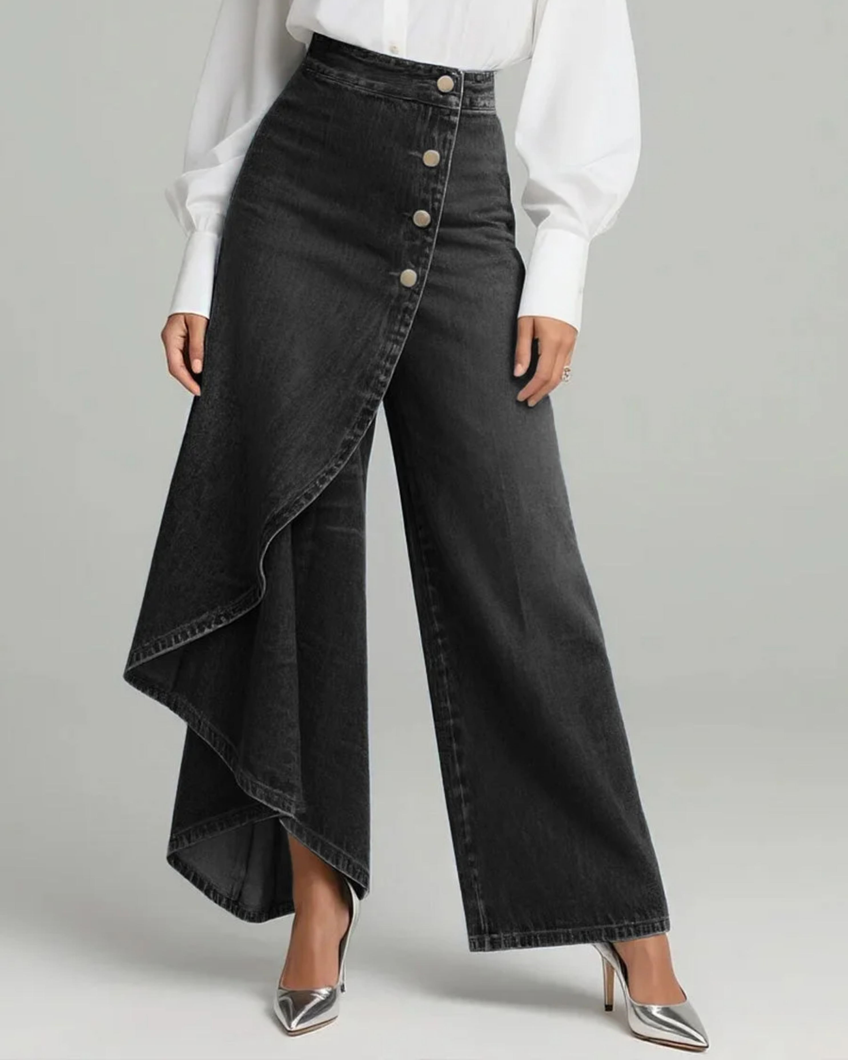 Eva | Pantalon portefeuille en jean