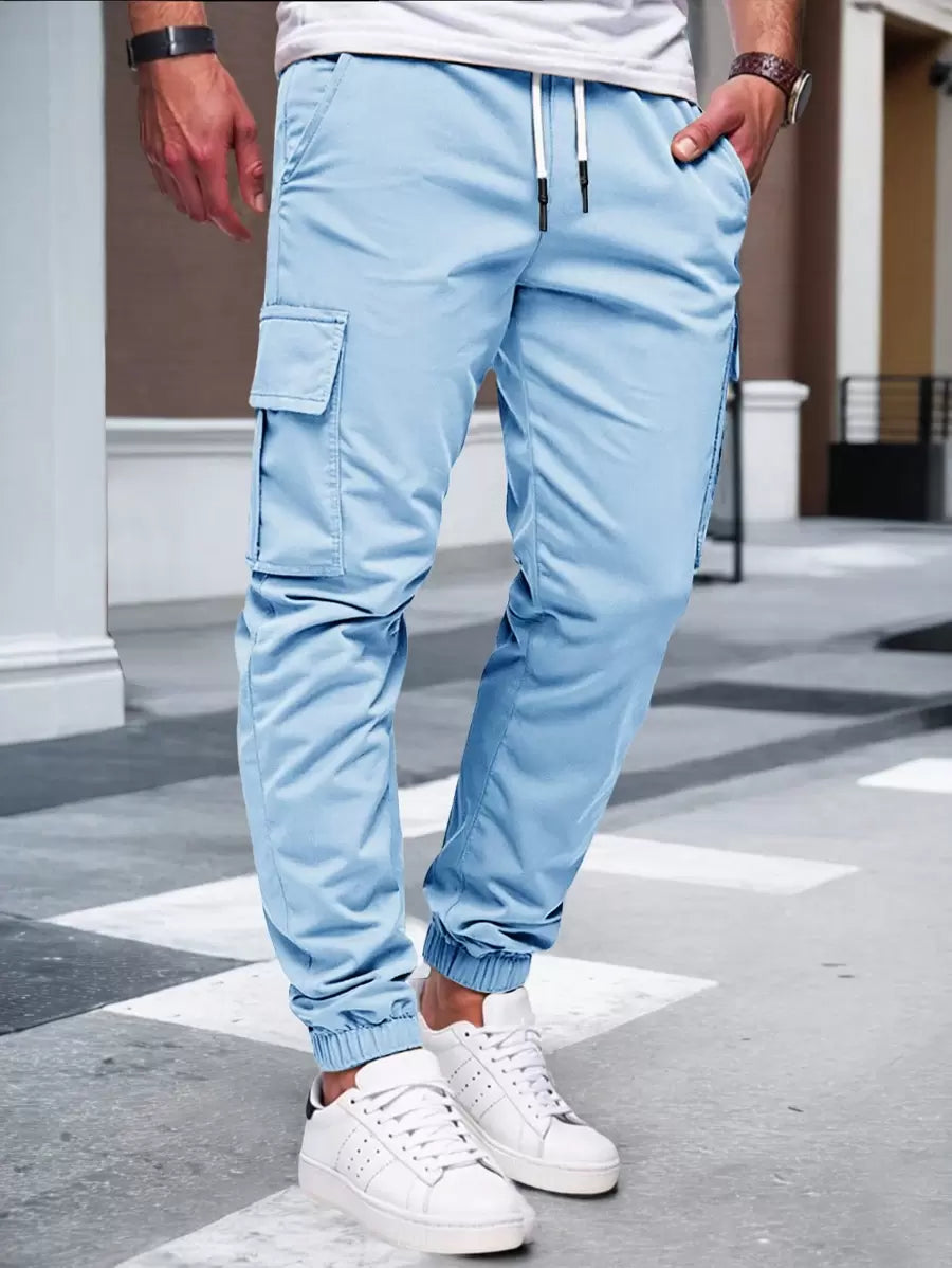 RICCARDO | JOGGERS CARGO LÉGERS AVEC POCHES
