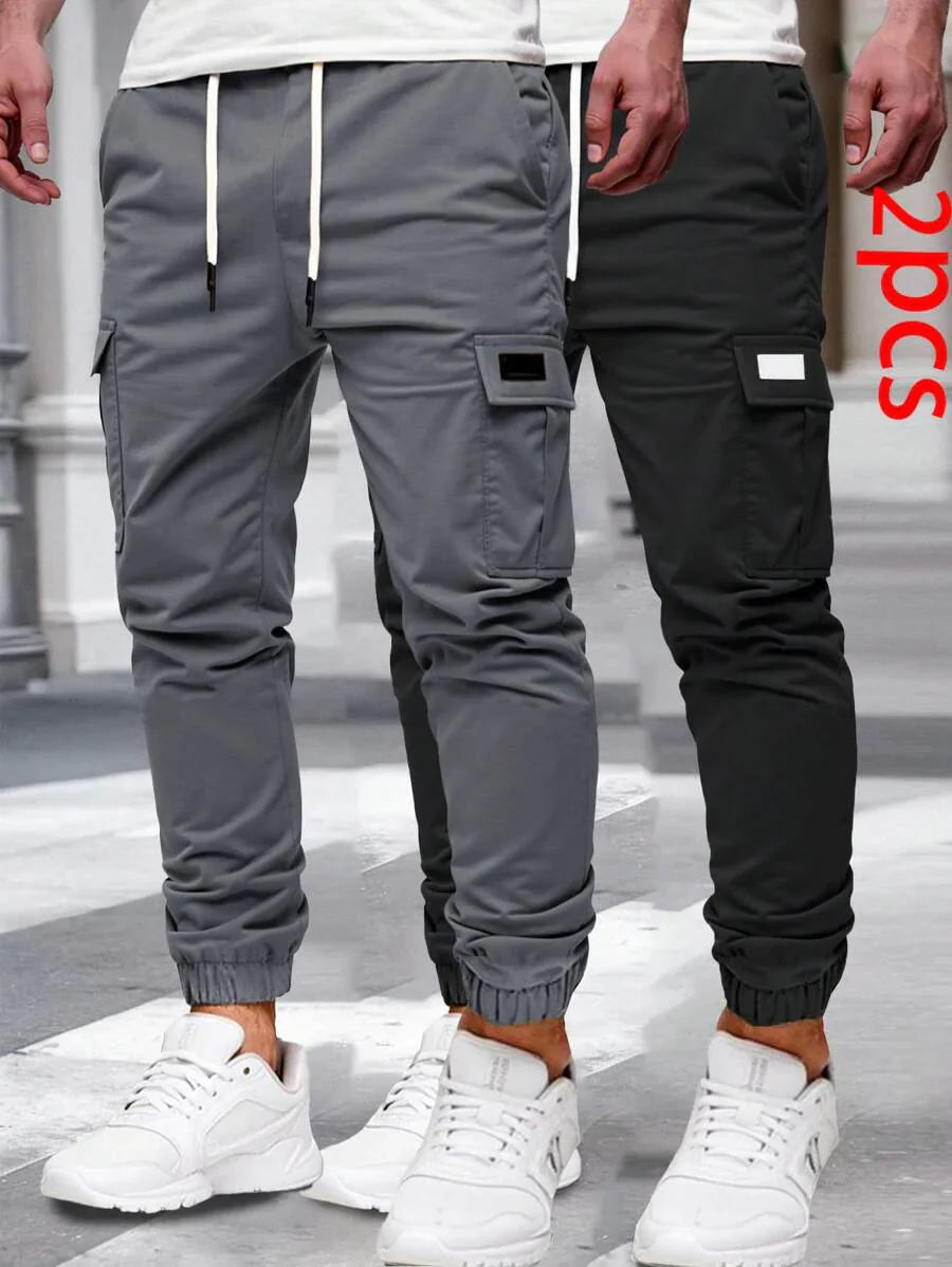 RICCARDO | JOGGERS CARGO LÉGERS AVEC POCHES