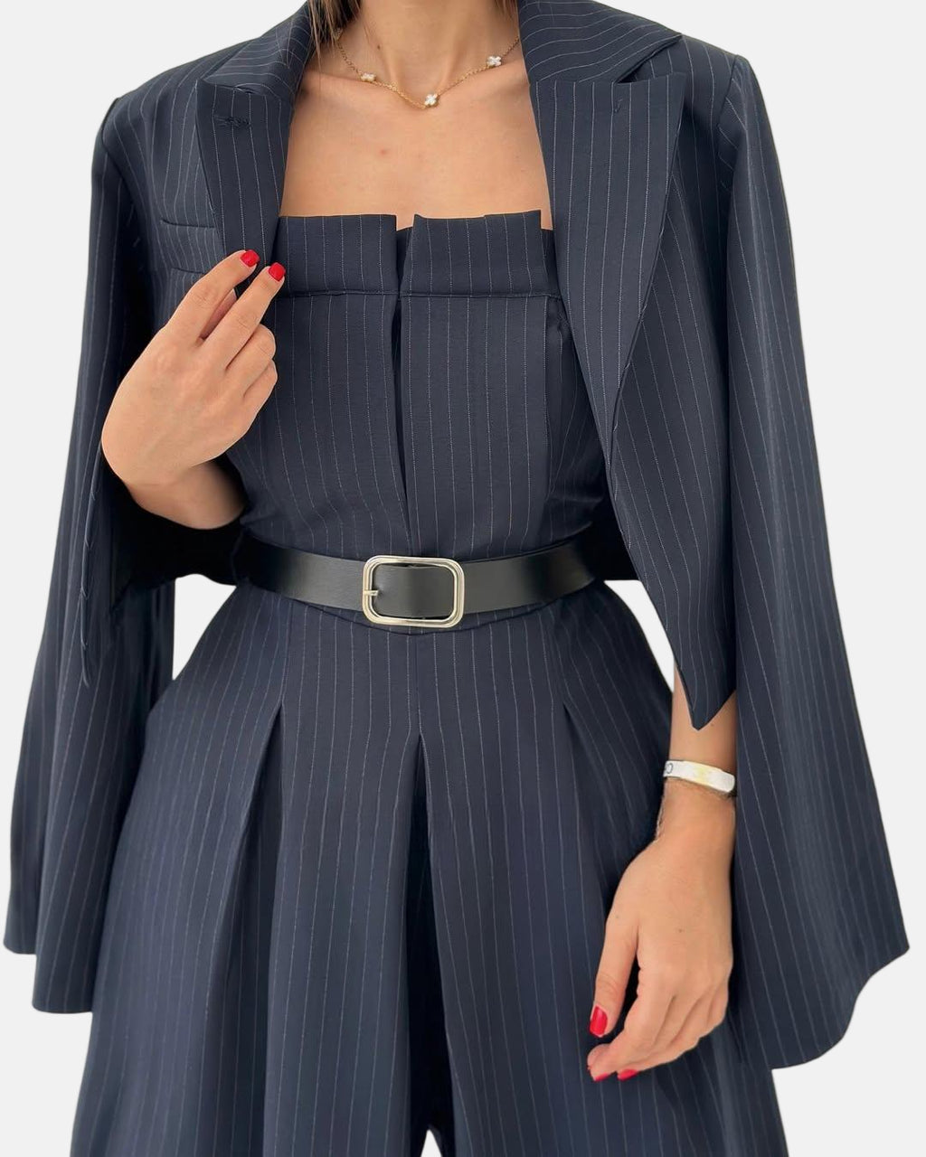 Eclat™ -Ensemble Femme Bustier + Veste – Style Élégant & Tendance
