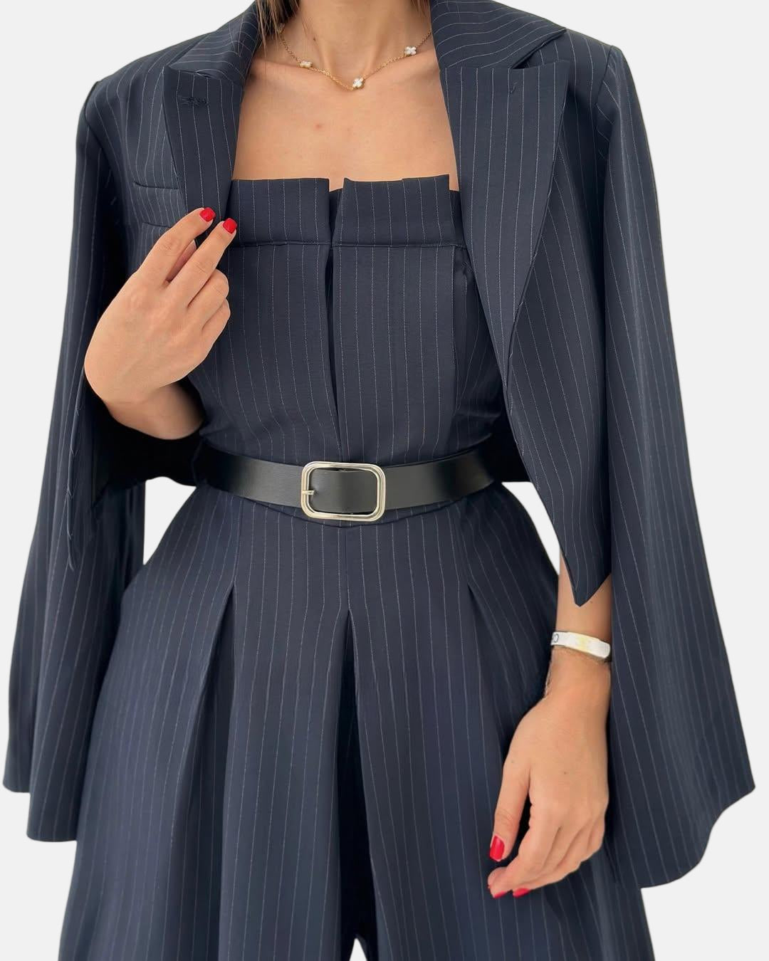 Eclat™ -Ensemble Femme Bustier + Veste – Style Élégant & Tendance