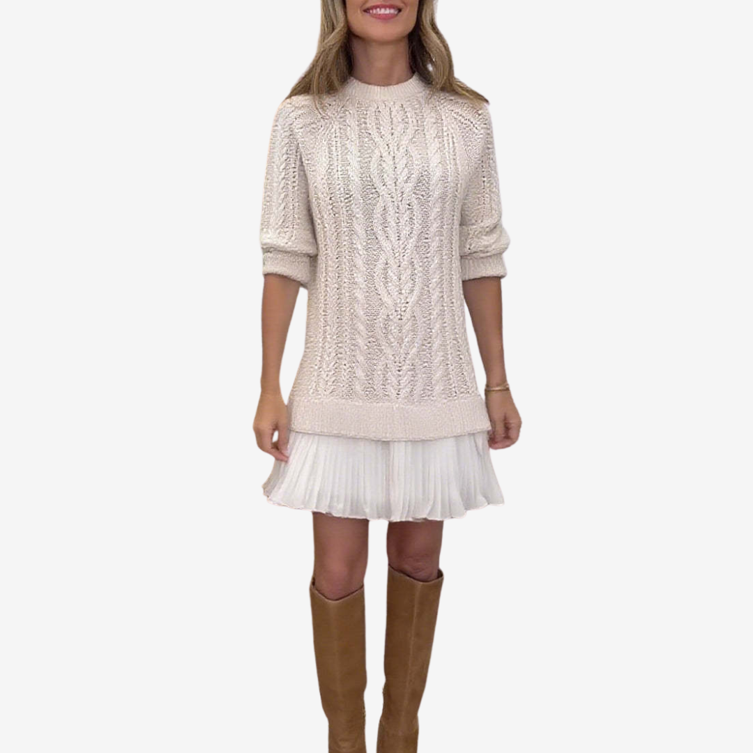 Gaëlle™ Robe Pull en Maille