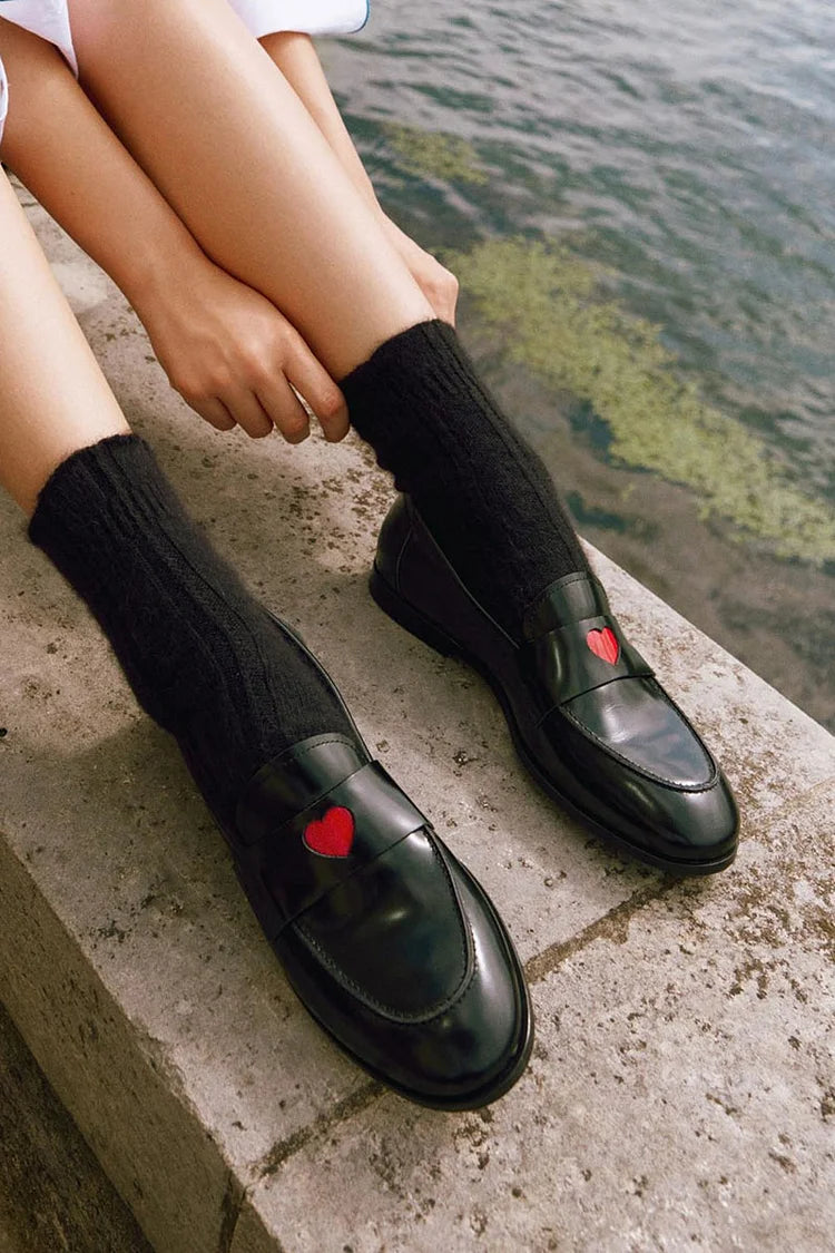 Dalia | Mocassins élégants avec détail cœur
