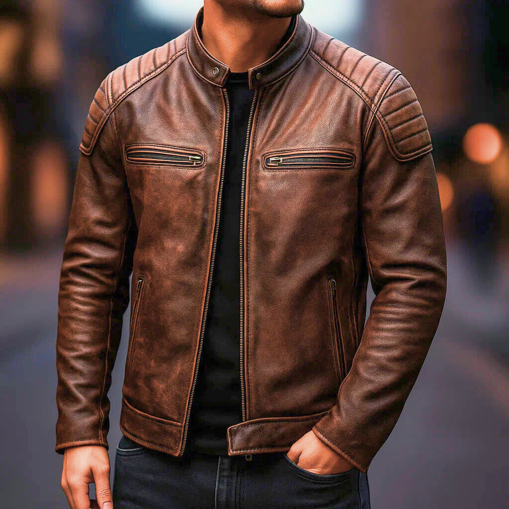 EBI | Veste Brooklyn En Cuir Premium