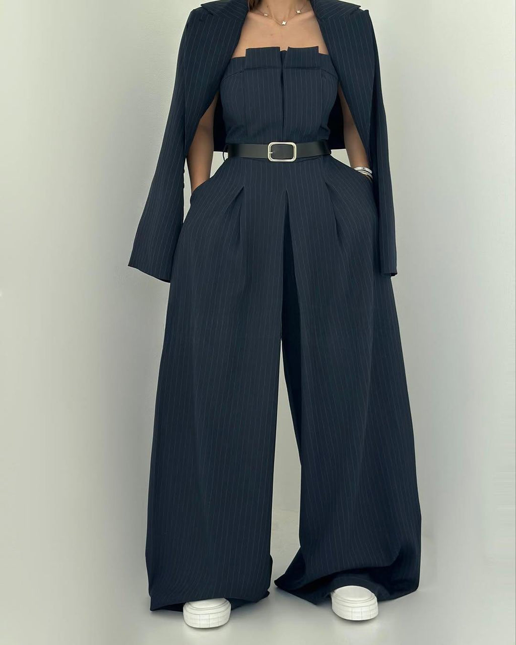 Eclat™ -Ensemble Femme Bustier + Veste – Style Élégant & Tendance