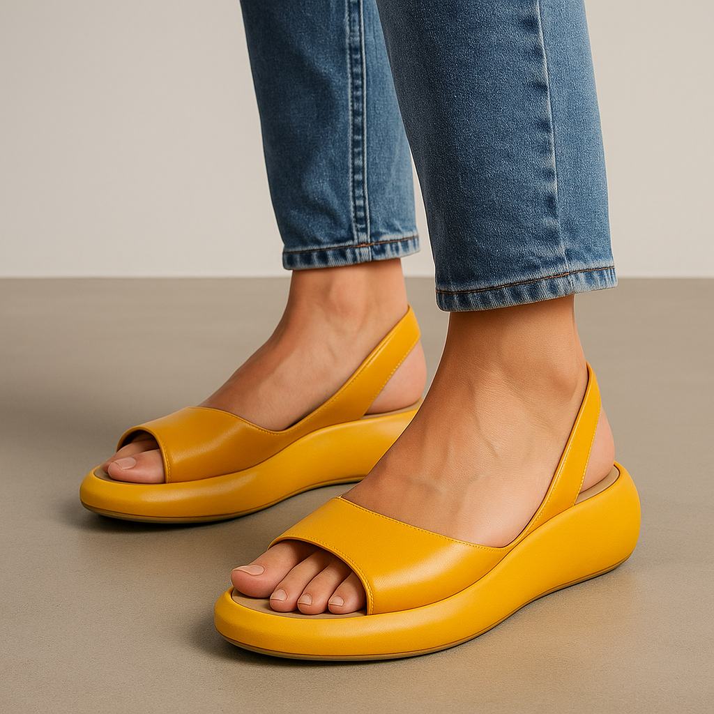 Orisyn - Sandales minimalistes à bout ouvert