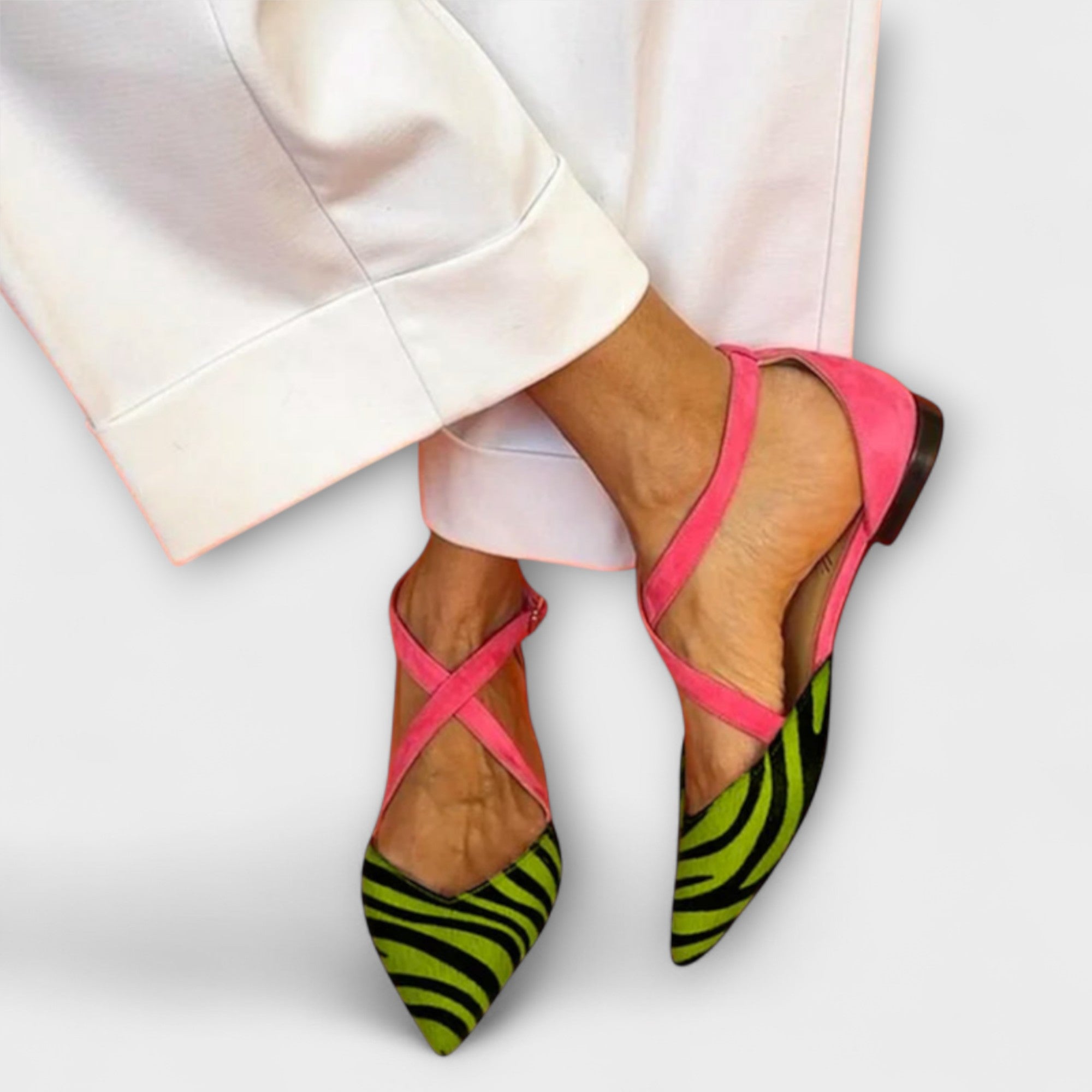 Fenna | Ballerines à lanières