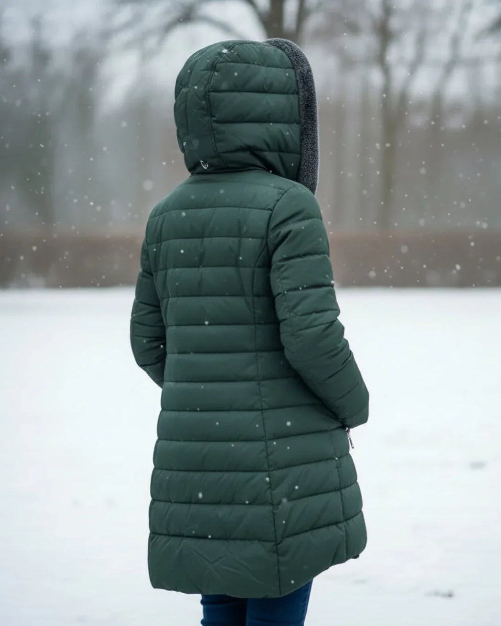 Olivia | Manteau d’Hiver Matelassé