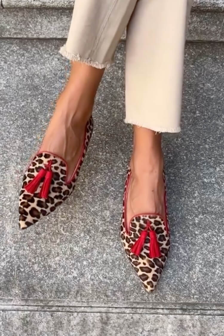 Savina | Mocassins à franges et silhouette effilée
