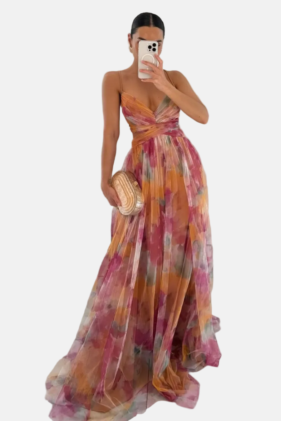 Juliette | Robe Maxi Élégance Florale (ÉDITION LIMITÉE!)