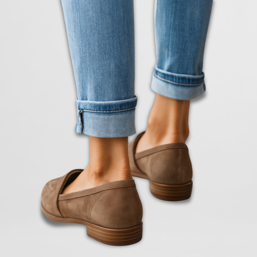 Olivia - Mocassins en daim