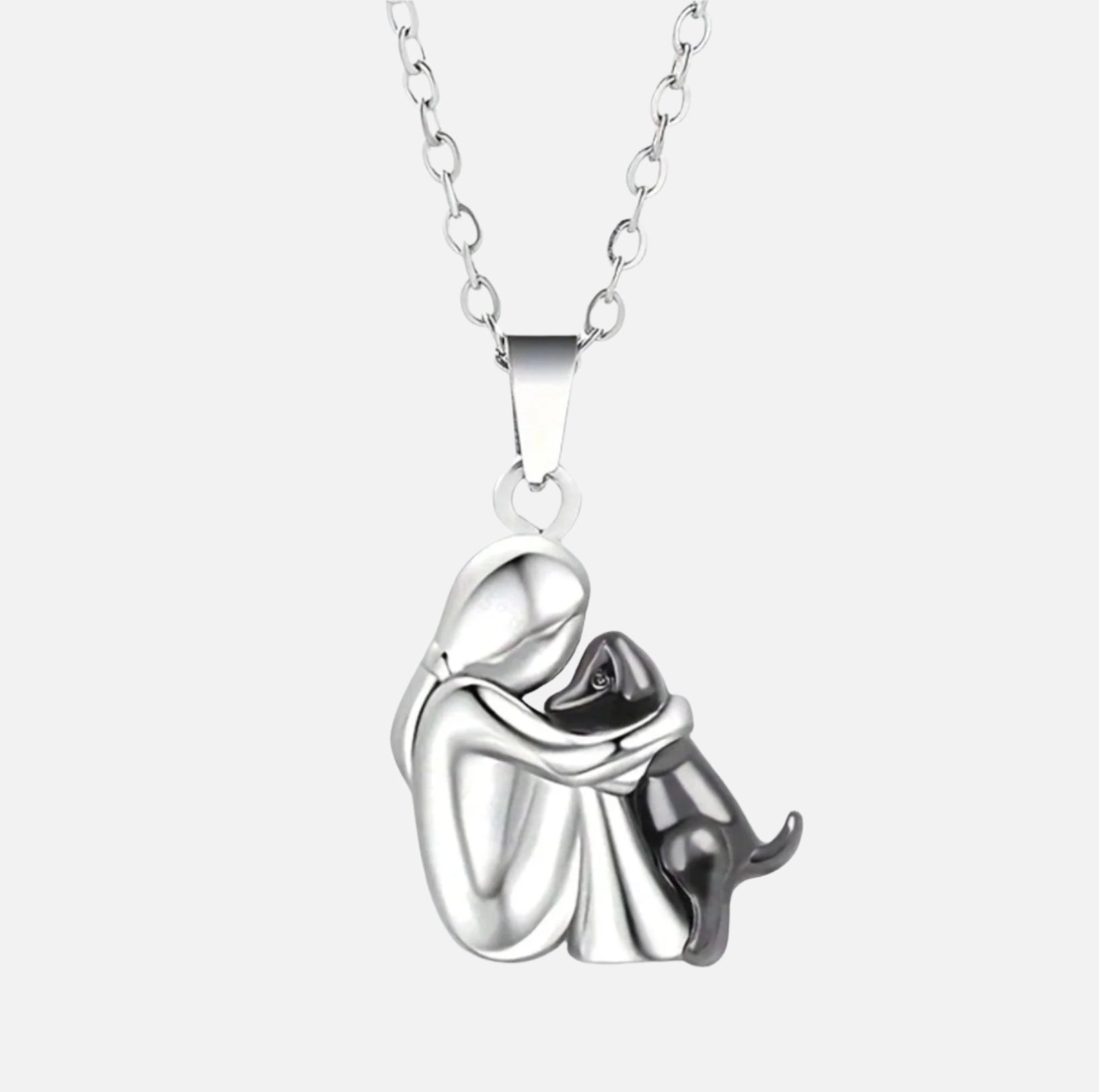 Ebi - Collier avec pendentif en forme de chien