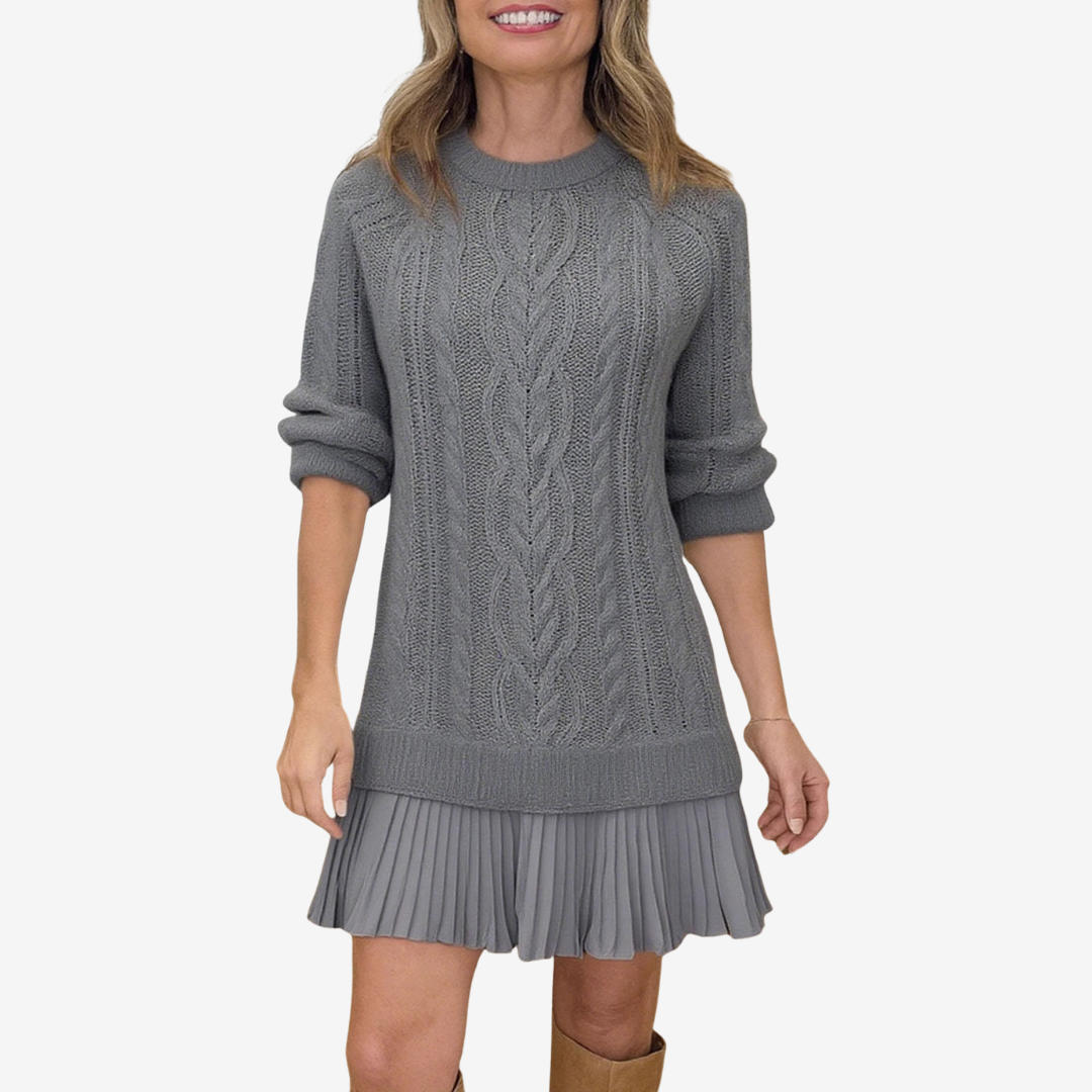 Gaëlle™ Robe Pull en Maille