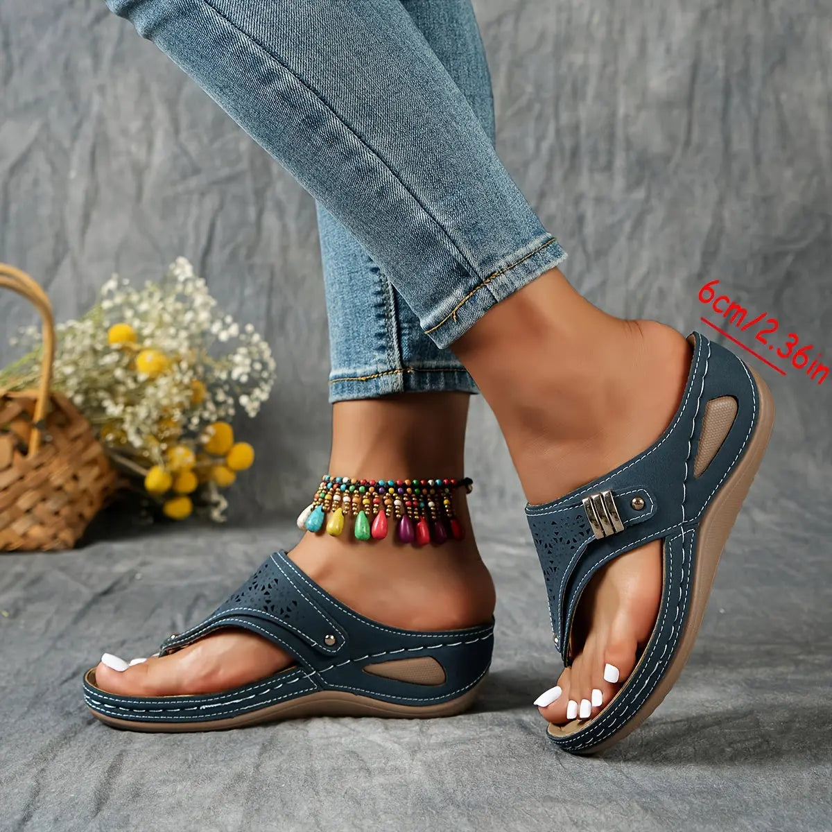 Élodie™ | Sandales à talon compensé pour femme