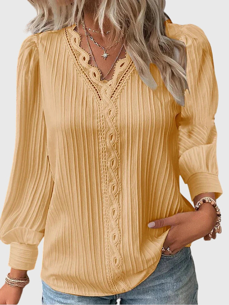 Andrea | Blouse Pullover Élégante