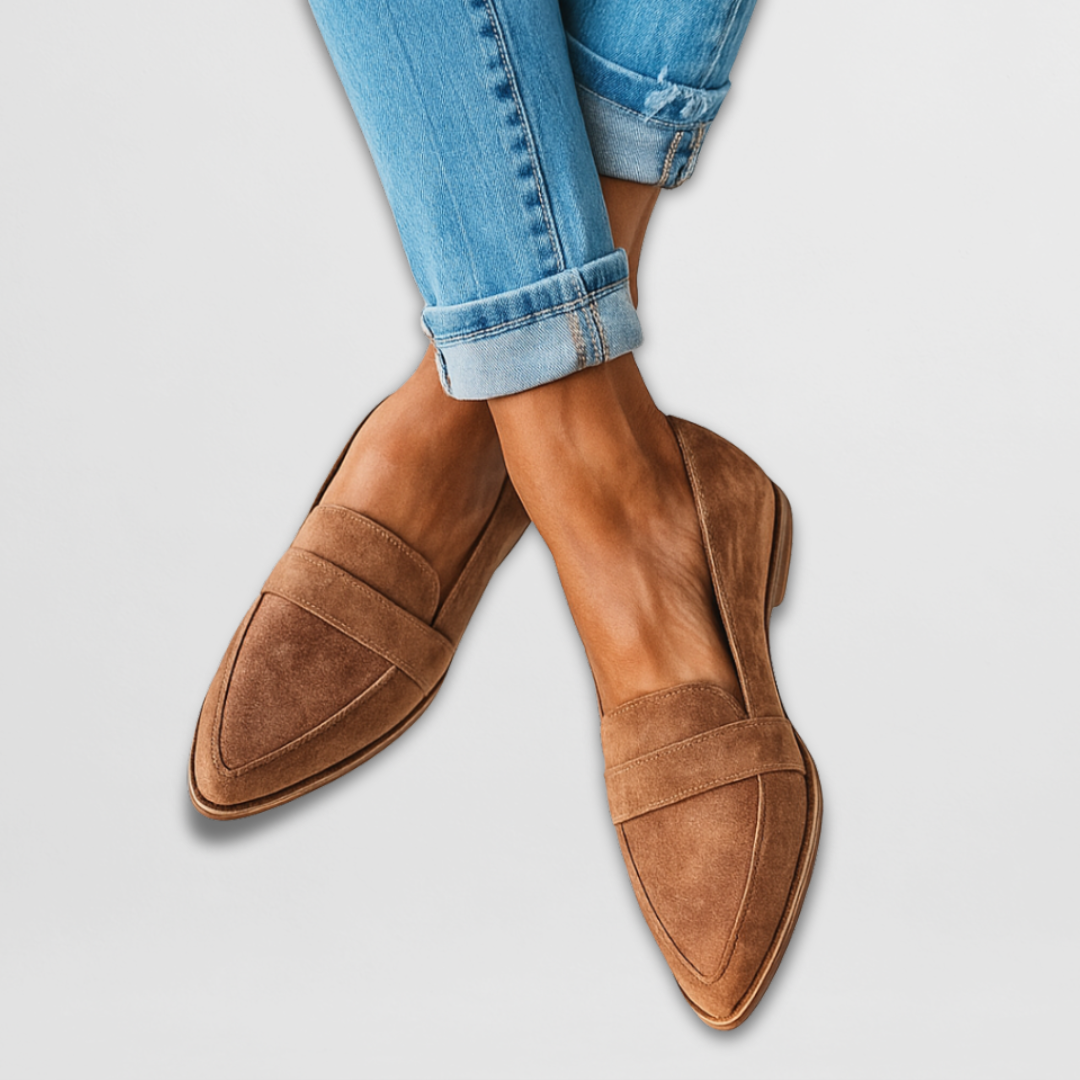 Olivia - Mocassins en daim