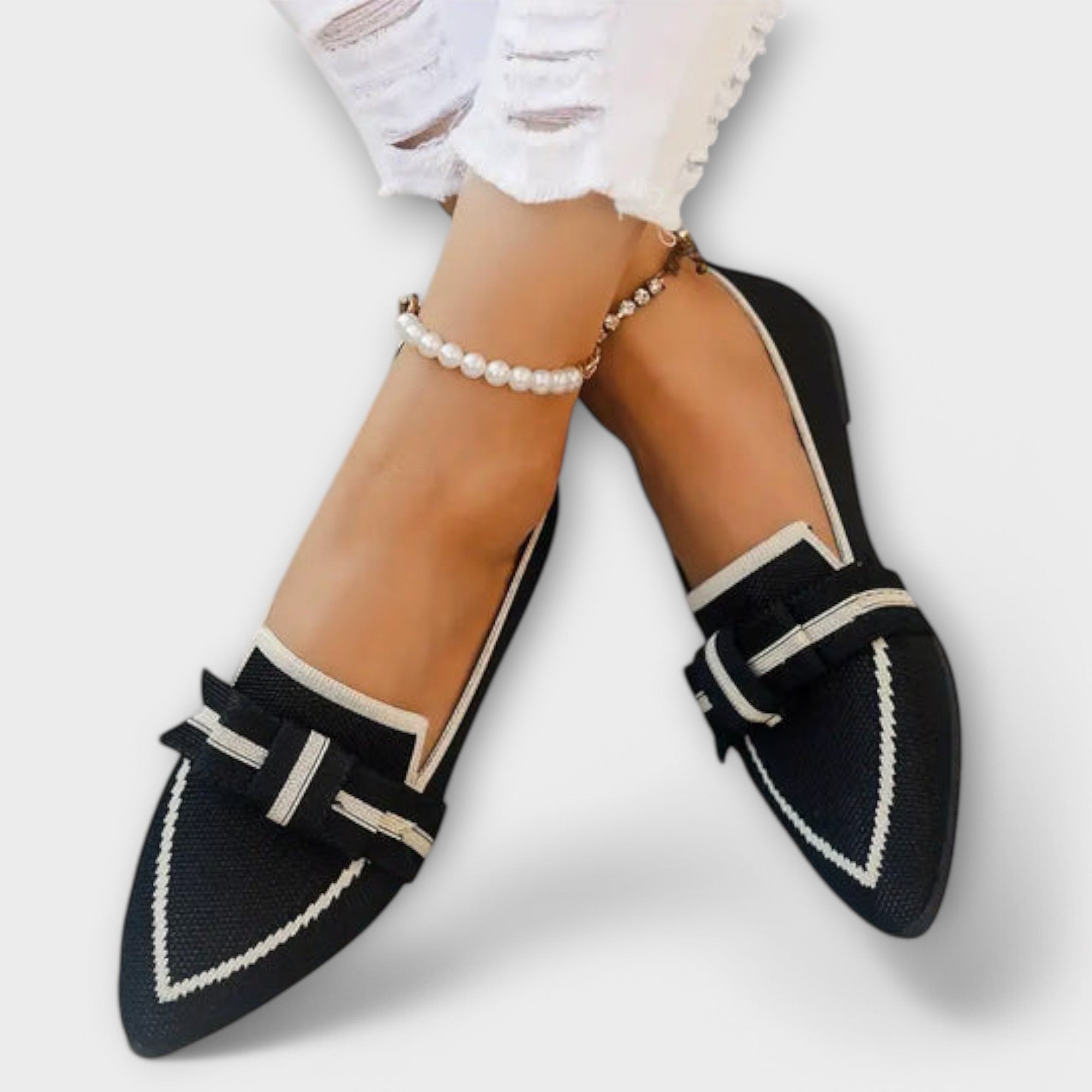 Celia - Woven Low Shoes