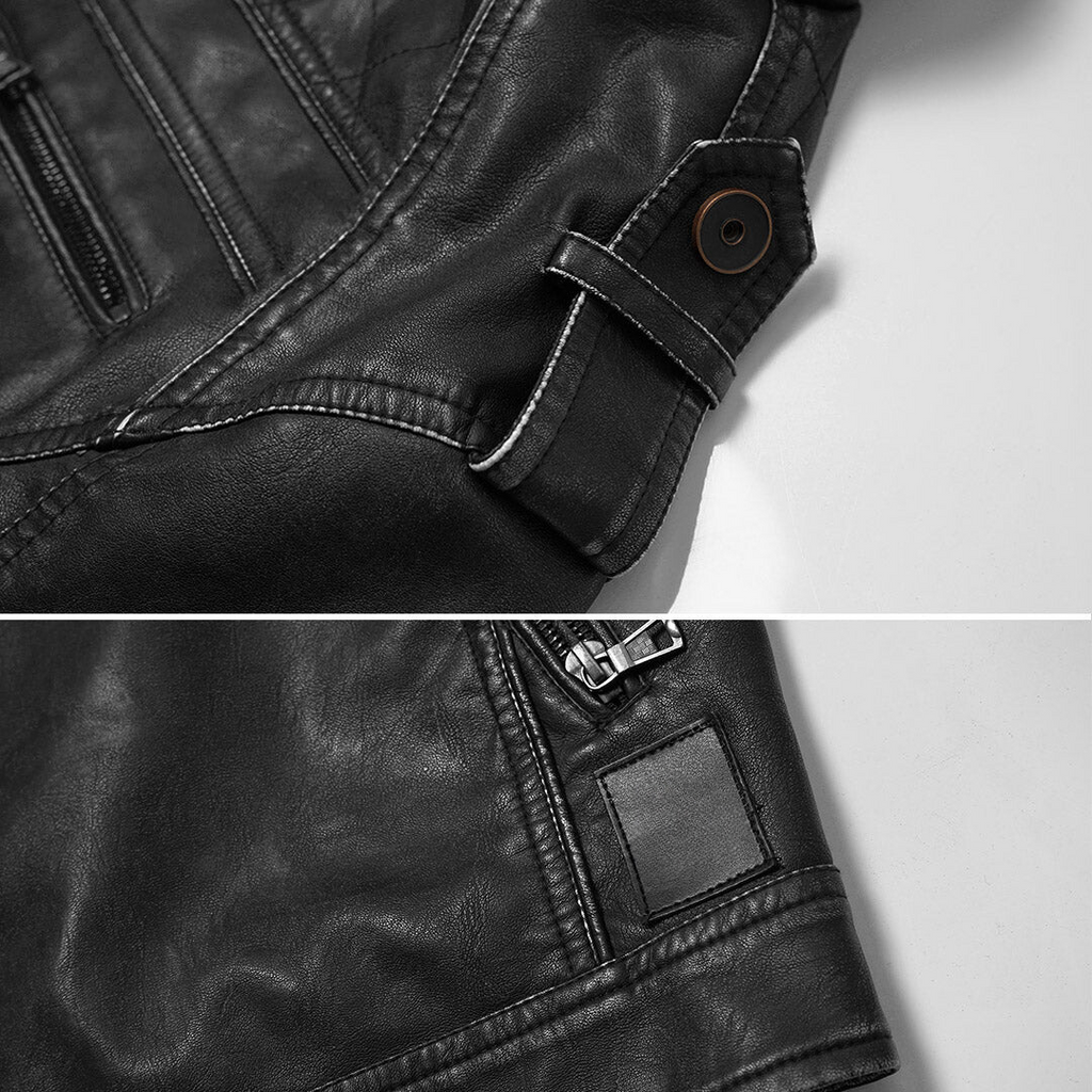 VESTE EN CUIR FORMELLE POUR HOMME