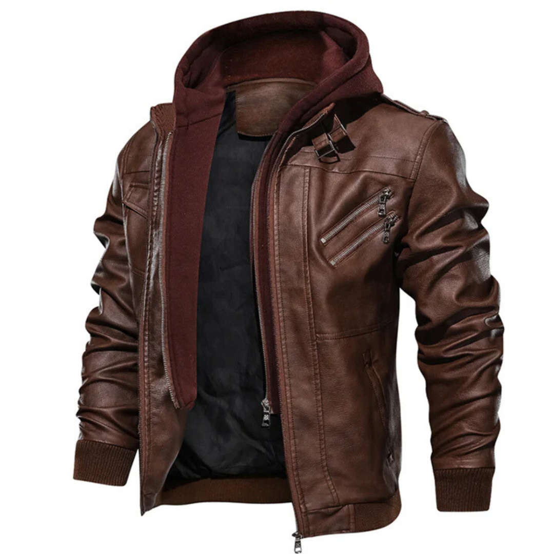 VESTE EN CUIR HERITAGE