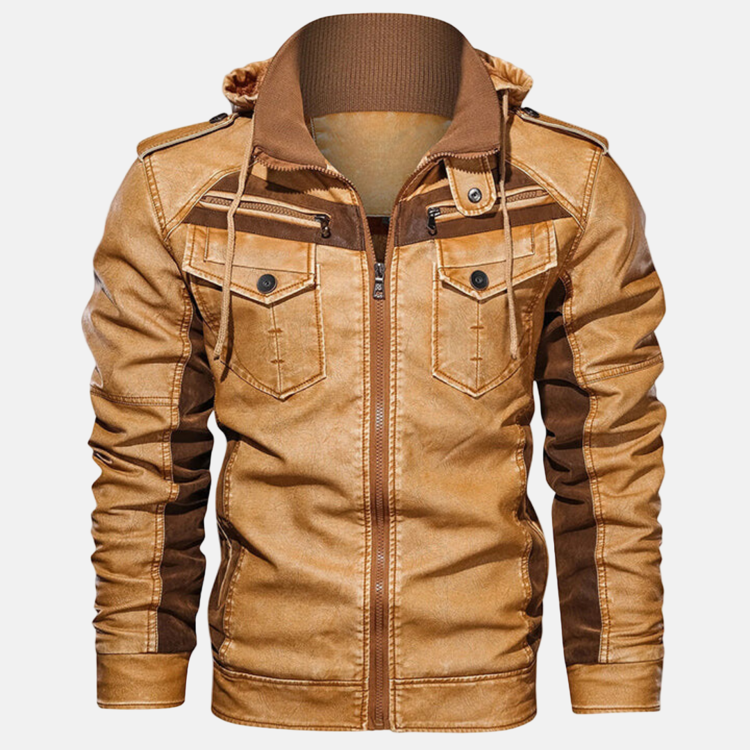 VESTE EN CUIR LEGEND
