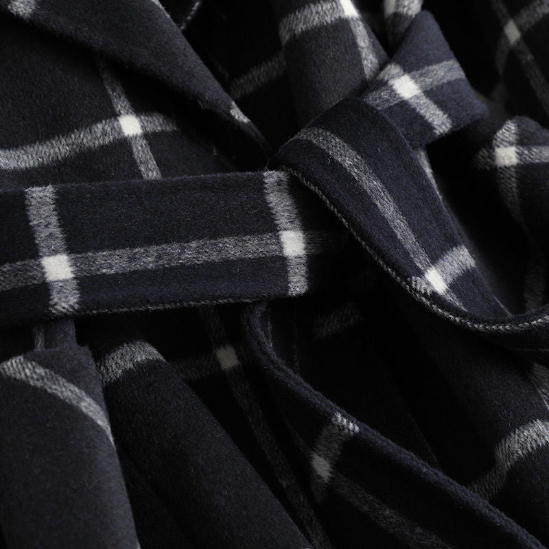 Valeria | Manteau élégant à carreaux en laine