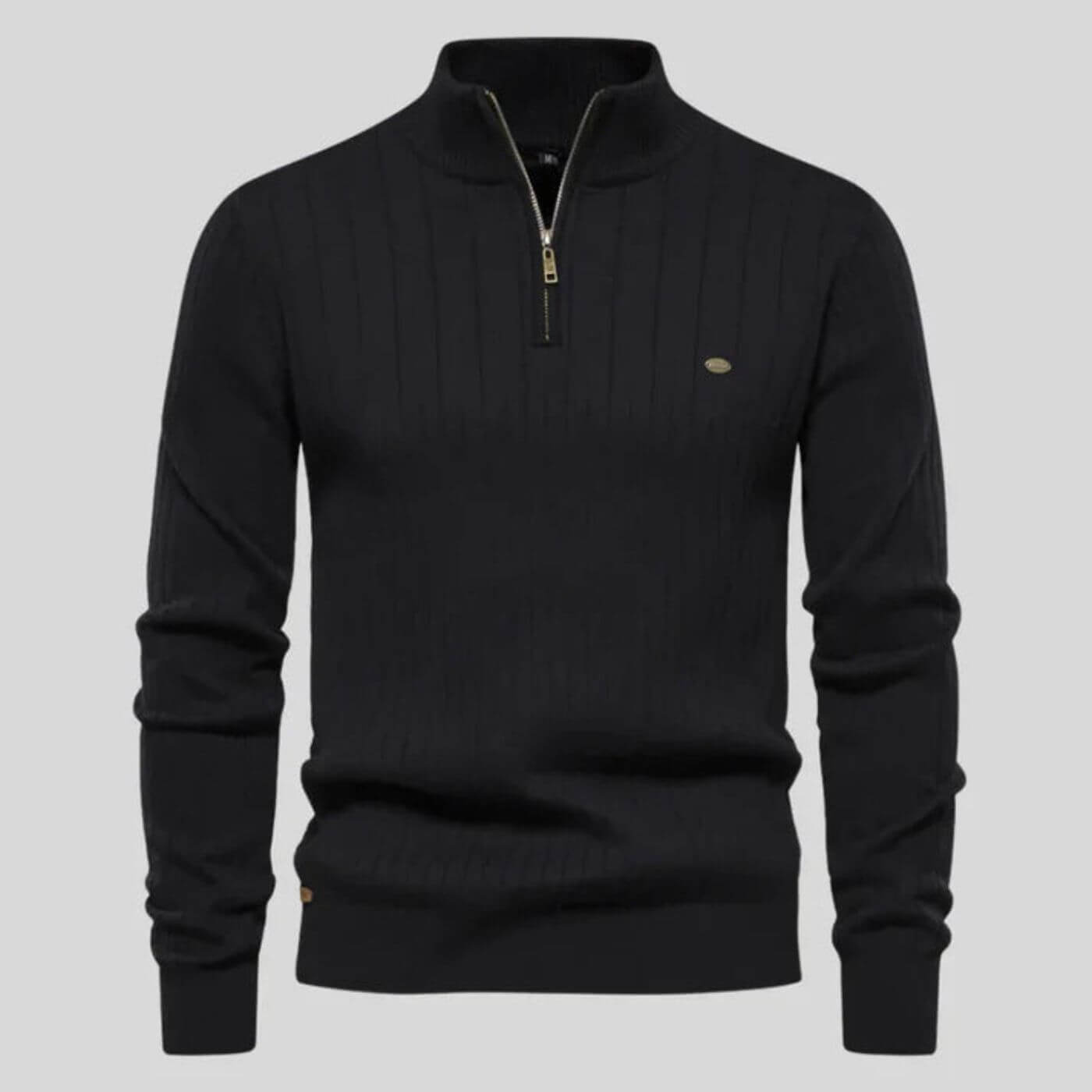 Frédéric | Pull homme à col zippé