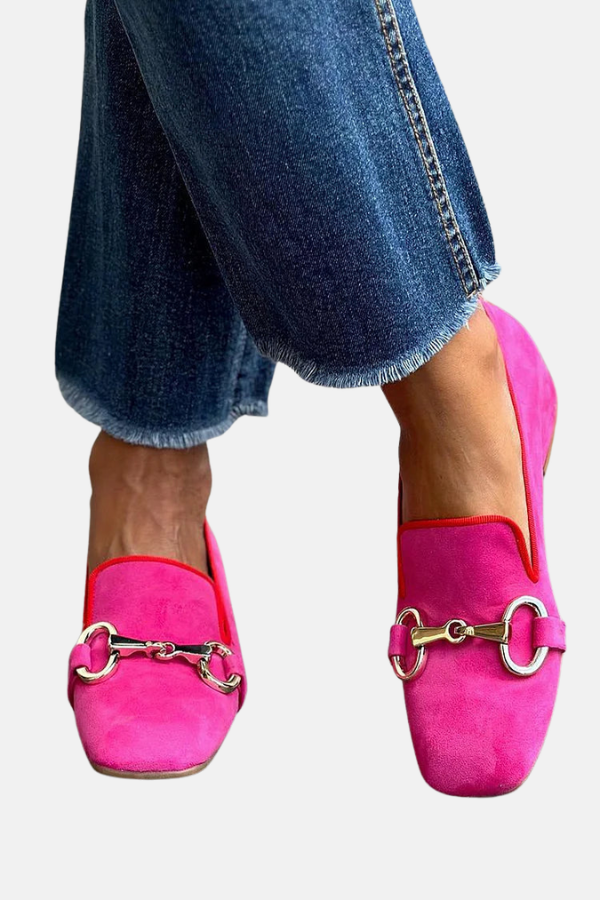 Belmonte | Mocassins colorés avec détail métallique