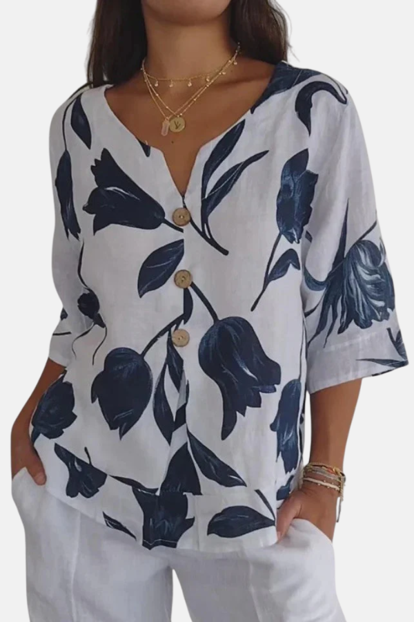 Laura | Blouse V-Neck