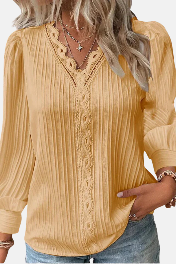 Andrea | Blouse Pullover Élégante