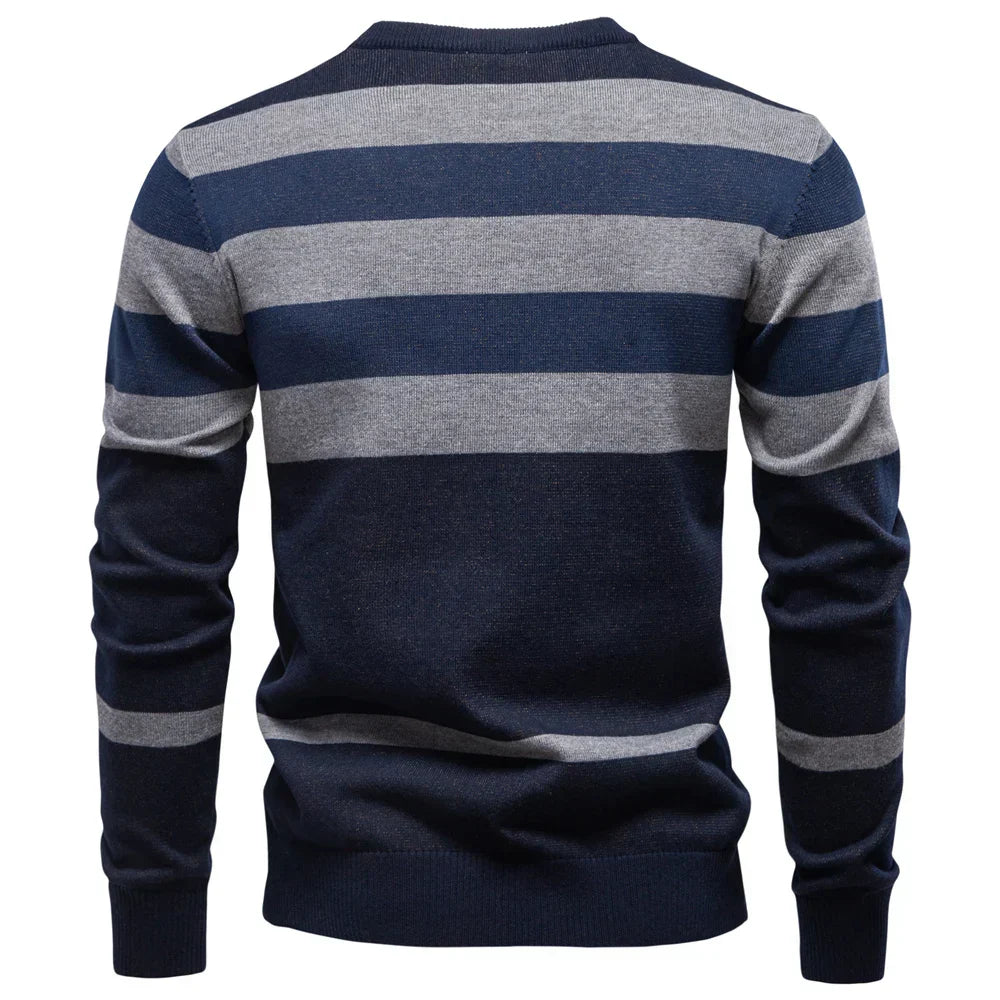 Rodolphe | Pull homme en maille à motif losanges