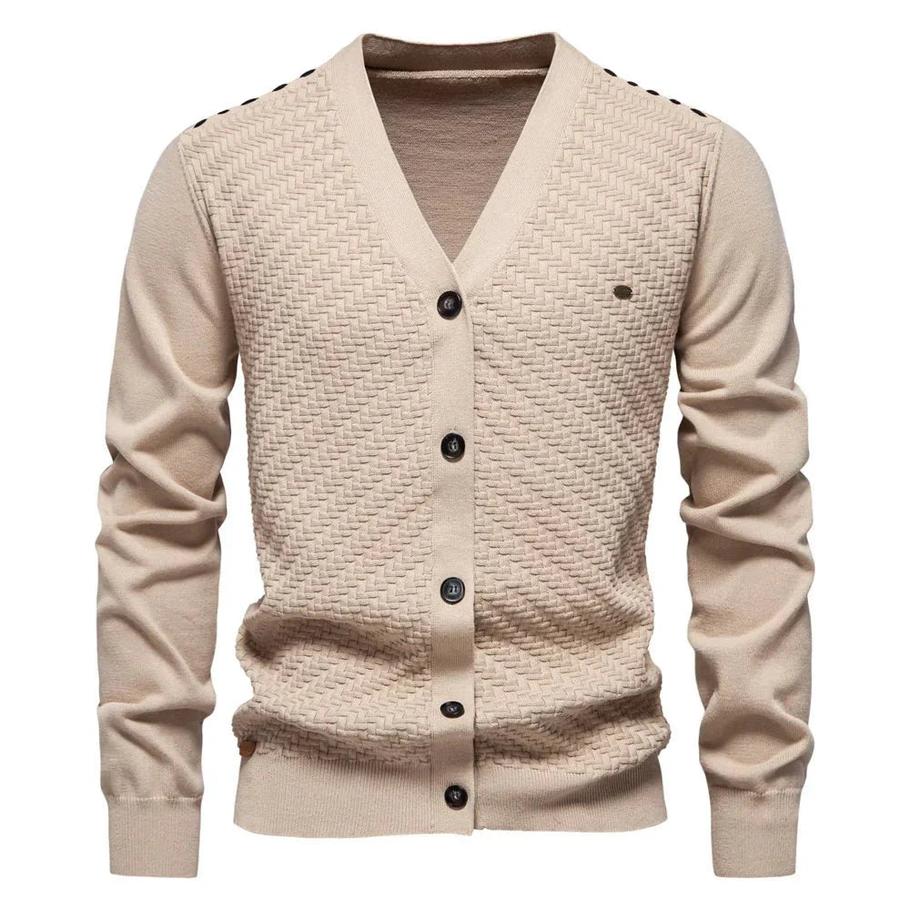Sébastien | Cardigan homme chaud à col V