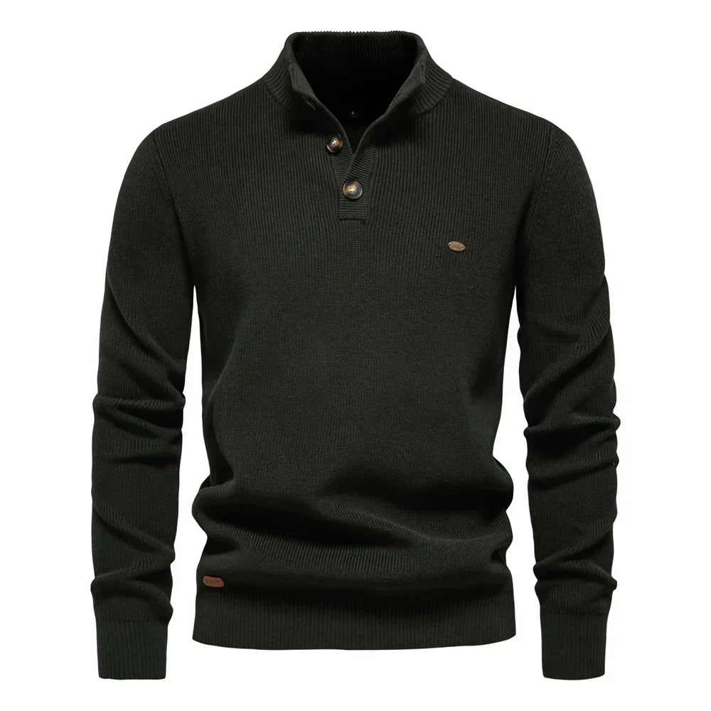 Conrad | Pull homme élégant à boutons