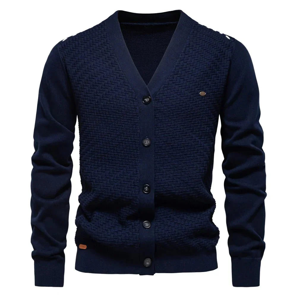 Sébastien | Cardigan homme chaud à col V