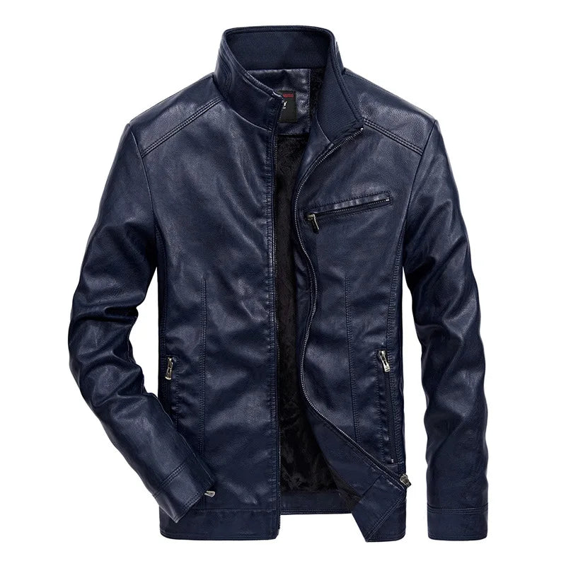 Veste En Cuir Casual