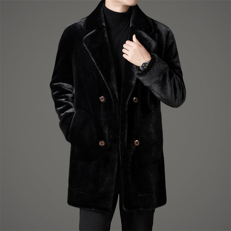 MANTEAU EN VISON DE LUXE