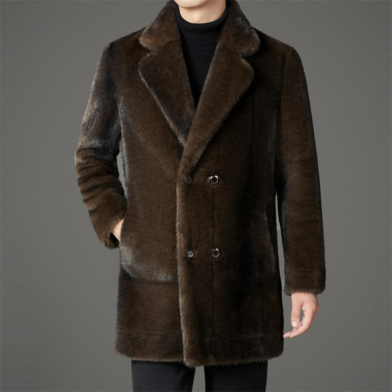 MANTEAU EN VISON DE LUXE