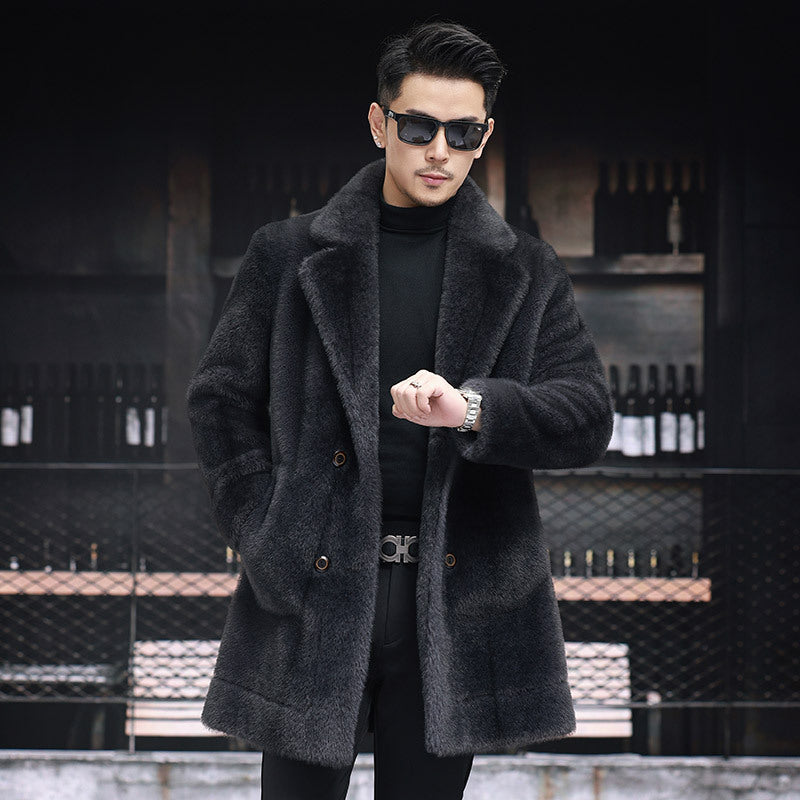 MANTEAU EN VISON DE LUXE