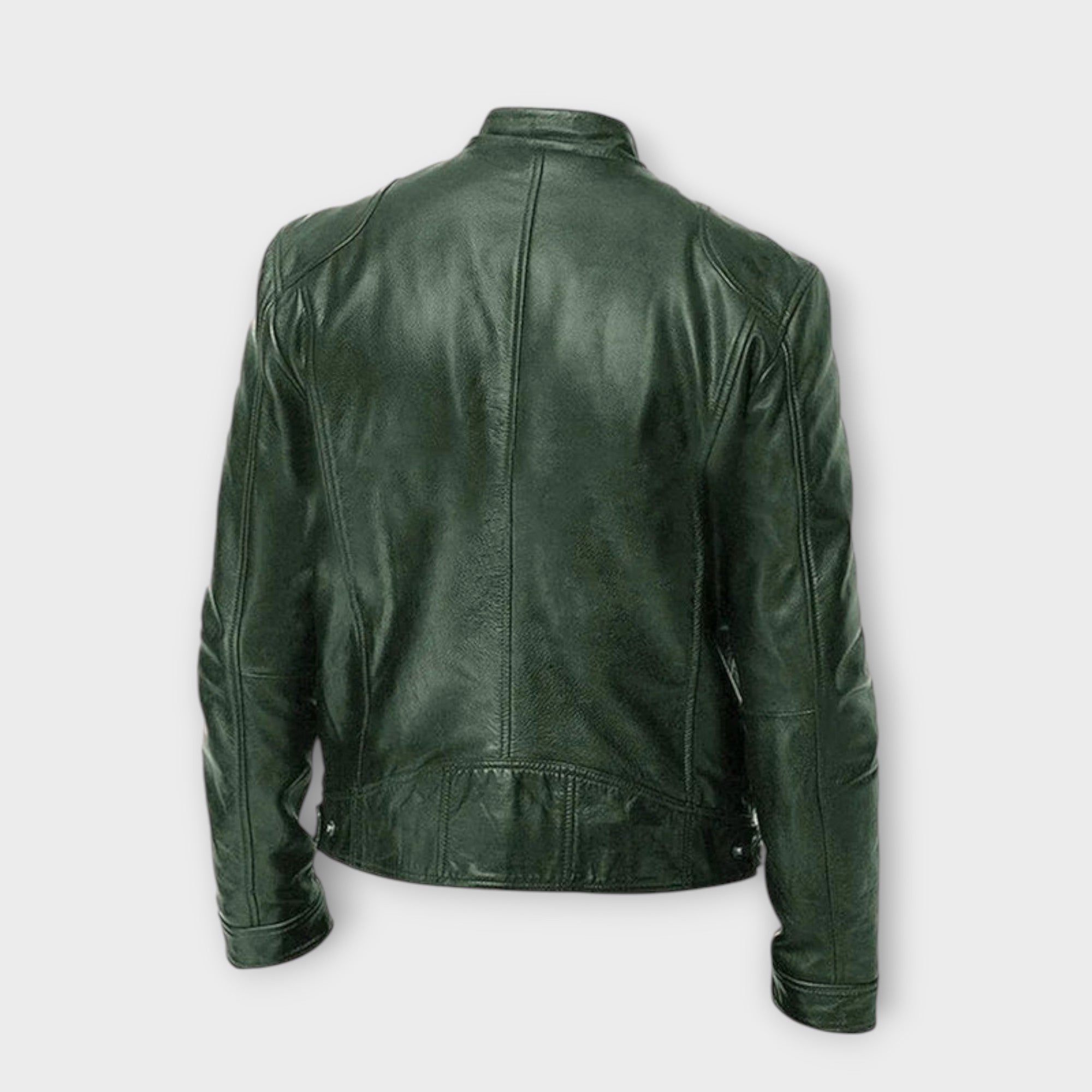 EBI | VESTE EN CUIR HAUT DE GAMME ÉLÉGANTE POUR HOMME