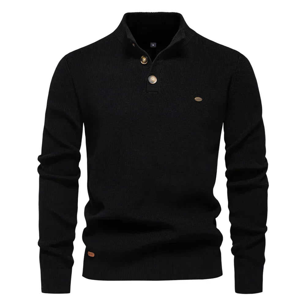Conrad | Pull homme élégant à boutons