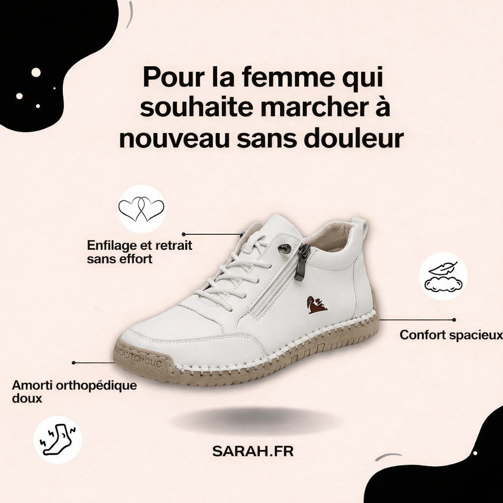Sarah | Baskets orthopédiques confortables