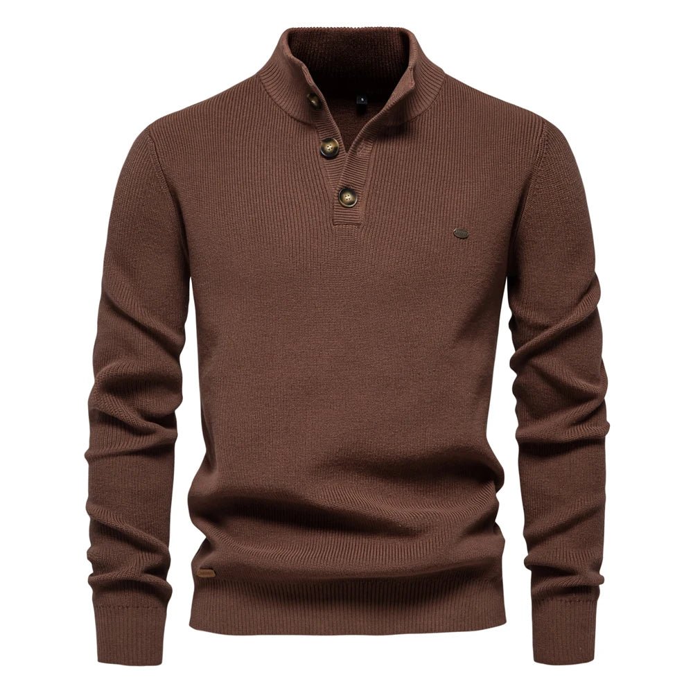Conrad | Pull homme élégant à boutons