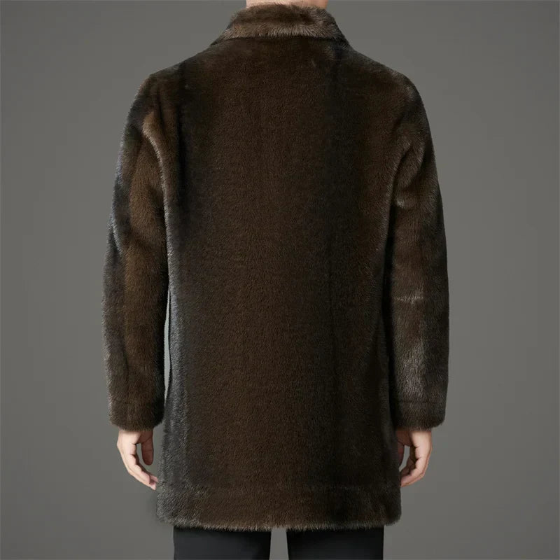 MANTEAU EN VISON DE LUXE