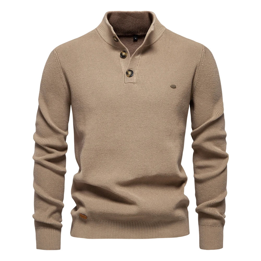 Conrad | Pull homme élégant à boutons