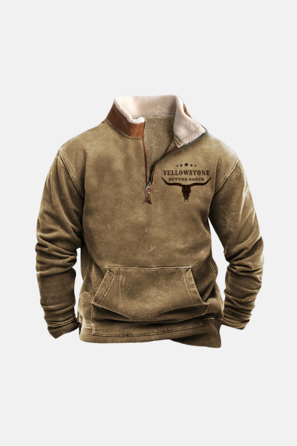RODEO — Veste demi-zip d’automne-hiver